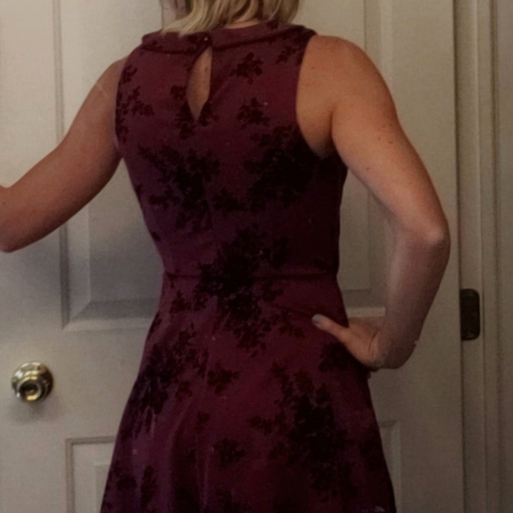LC Lauren Conrad fit and flare dress - Picture 3 of 4